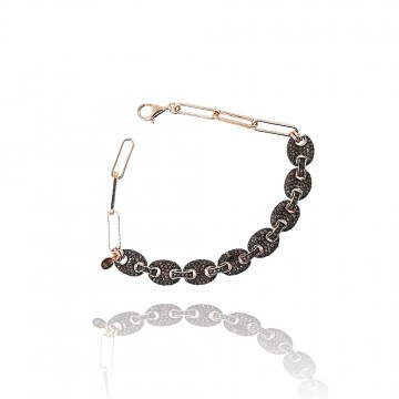 Pulseira exclusiva de prata...